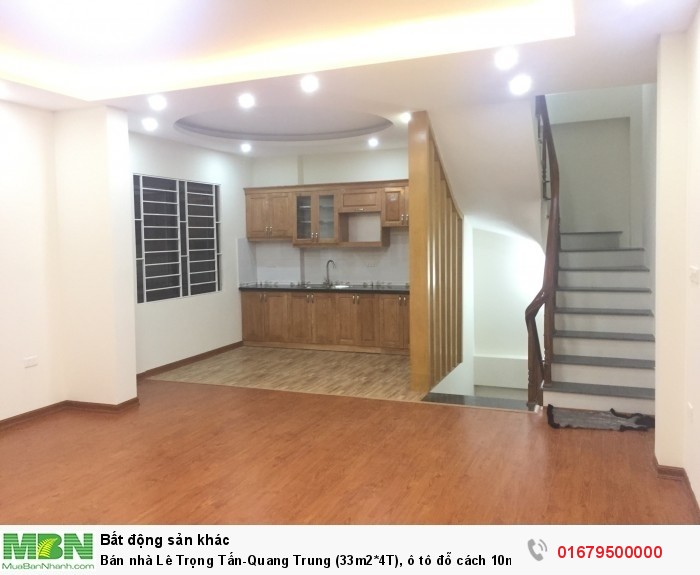 Bán nhà Lê Trọng Tấn-Quang Trung (33m2*4T), ô tô đỗ cách 10m