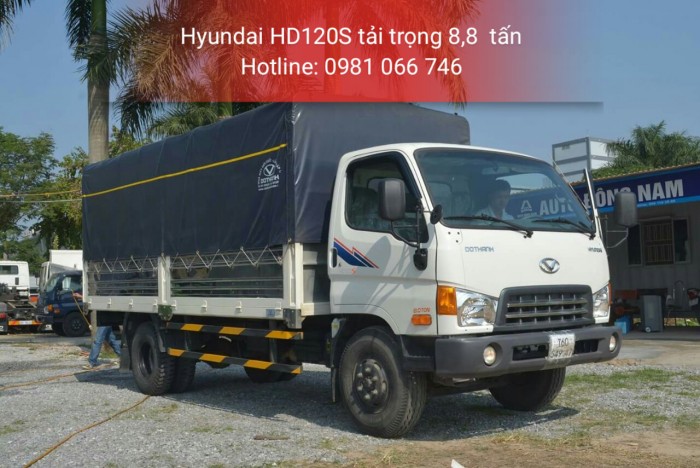 Hyundai HD120S tải trọng 8,8 tấn