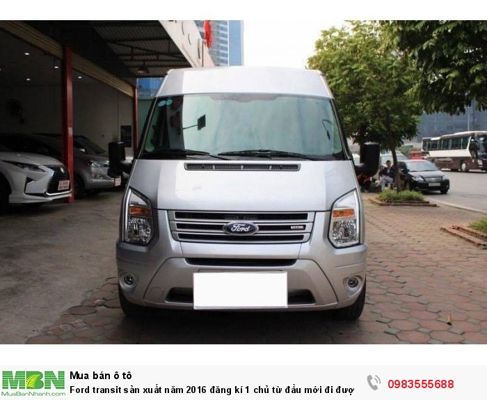 Ford transit sản xuất năm 2016 đăng kí 1 chủ từ đầu mới đi được hơn 1 vạn km còn gần như mới tinh