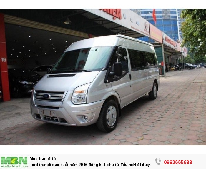 Ford transit sản xuất năm 2016 đăng kí 1 chủ từ đầu mới đi được hơn 1 vạn km còn gần như mới tinh