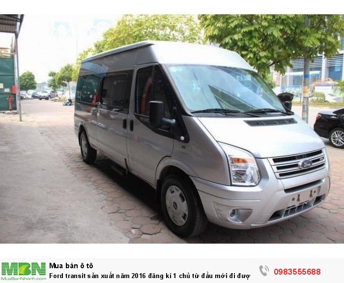Ford transit sản xuất năm 2016 đăng kí 1 chủ từ đầu mới đi được hơn 1 vạn km còn gần như mới tinh