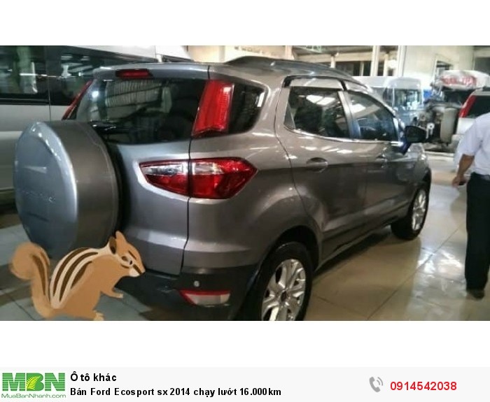 Bán Ford Ecosport sx 2014 chạy lướt 16.000km