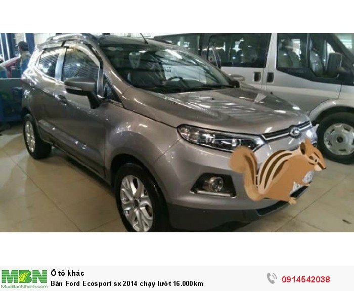 Bán Ford Ecosport sx 2014 chạy lướt 16.000km