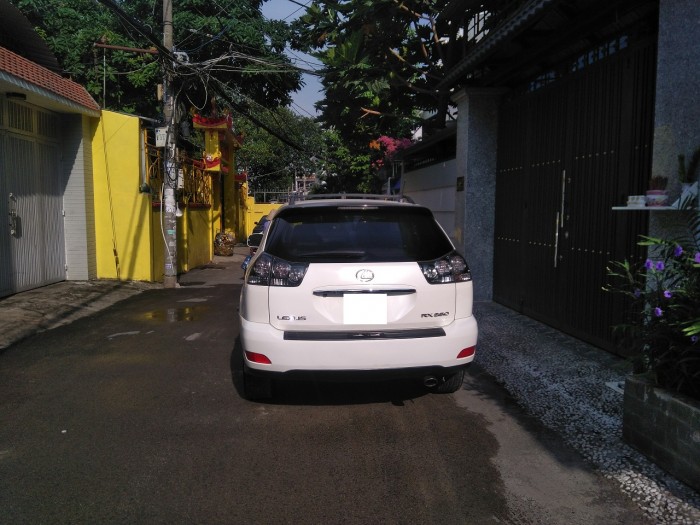 Lexus RX350 2008 màu trắng nhập khẩu nguyên chiếc