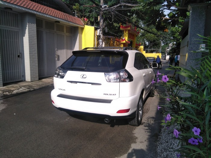 Lexus RX350 2008 màu trắng nhập khẩu nguyên chiếc