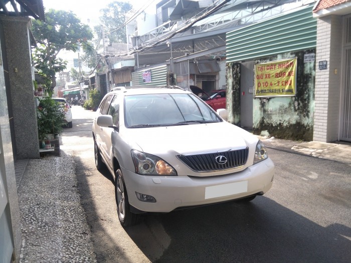 Lexus RX350 2008 màu trắng nhập khẩu nguyên chiếc