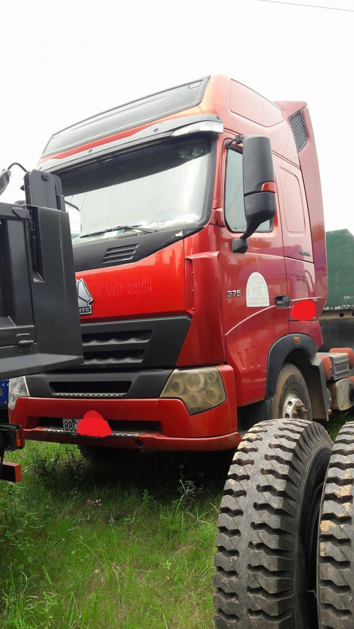 Đầu Kéo - Romooc đời 2014, màu đỏ, biển 88