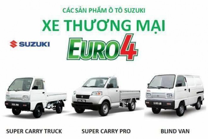 Xe tải Suzuki 750kg Thùng siêu dài 2,46M