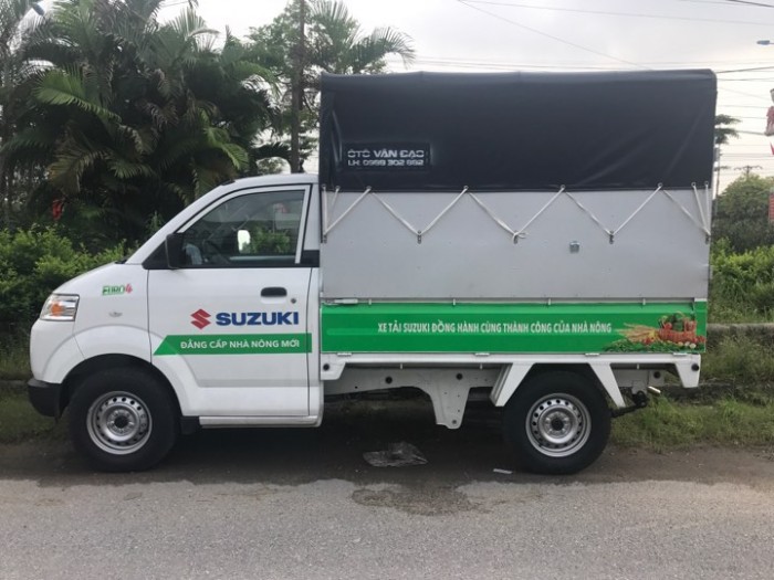 Xe tải Suzuki 750kg Thùng siêu dài 2,46M
