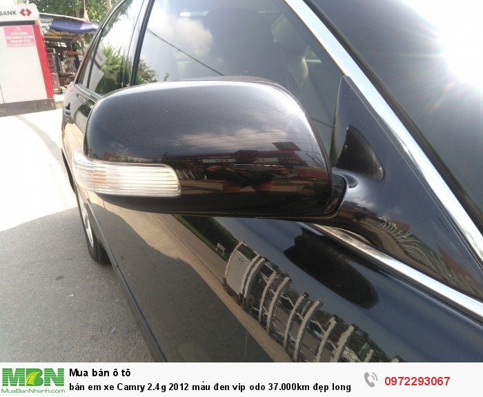 bán em xe Camry 2.4g 2012 màu đen vip odo 37.000km đẹp long lanh
