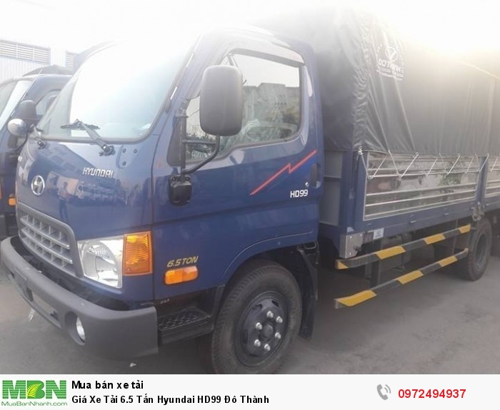Giá Xe Tải 6.5 Tấn Hyundai HD99 Đô Thành
