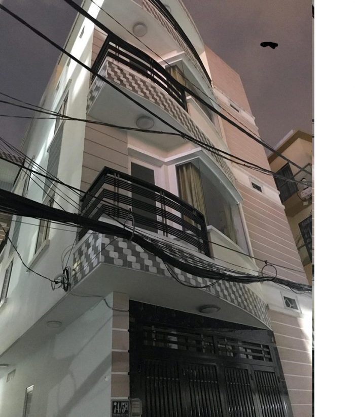 Bán nhà, trung tâm phú nhuận, P5, Phú Nhuận, 4.5m x 9.5m, 4 lầu