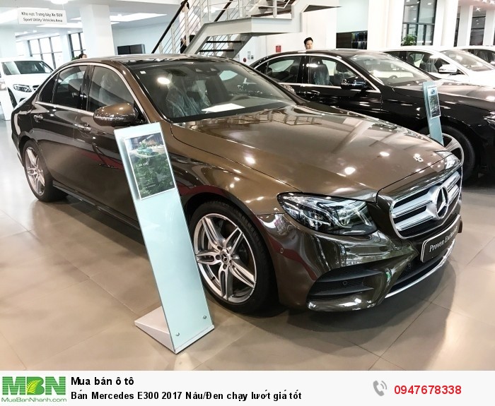 Bán Mercedes E300 2017 Nâu/Đen chạy lướt giá tốt