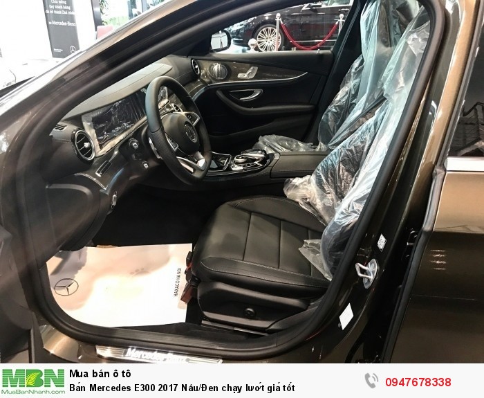 Bán Mercedes E300 2017 Nâu/Đen chạy lướt giá tốt