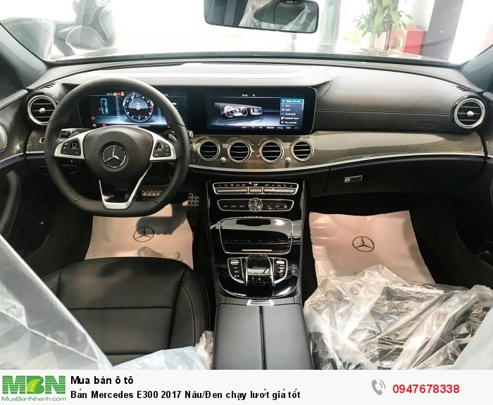 Bán Mercedes E300 2017 Nâu/Đen chạy lướt giá tốt