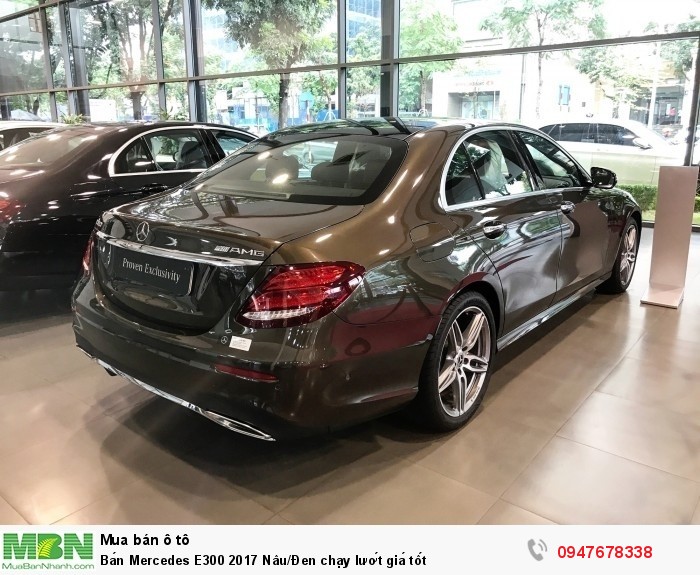 Bán Mercedes E300 2017 Nâu/Đen chạy lướt giá tốt