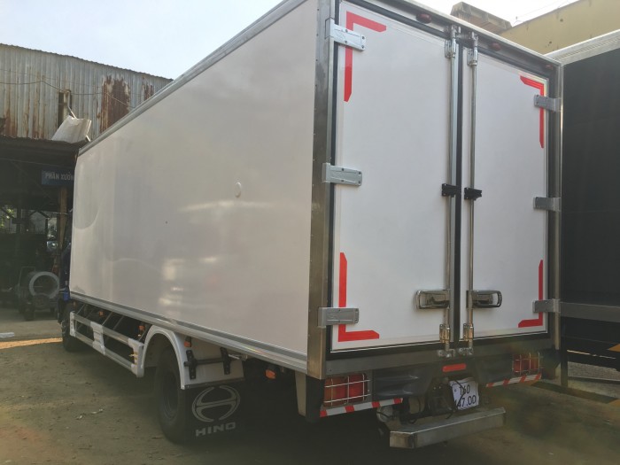 xe tải hino 6t thùng bảo ôn, xe tải bảo ôn hino 6t, xe tải hino fc bảo ôn