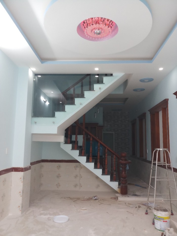 Nhà giá rẻ Quận 12. thiết kế 3 tầng 4 phòng ngủ 150m2 Thạnh Xuân 25