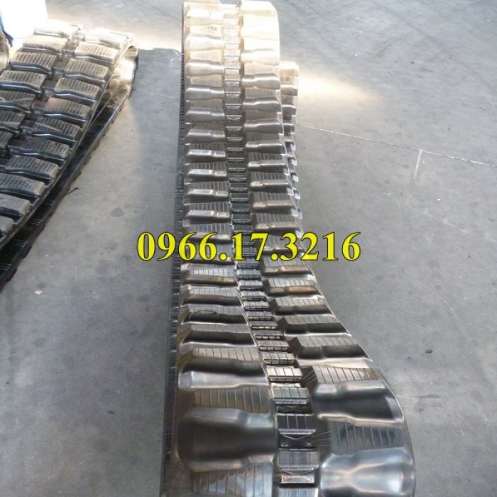 Xích cao su máy xúc chất lượng tốt
