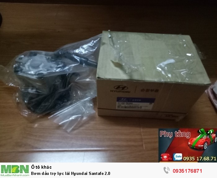 Bơm dầu trợ lực lái Hyundai Santafe 2.0