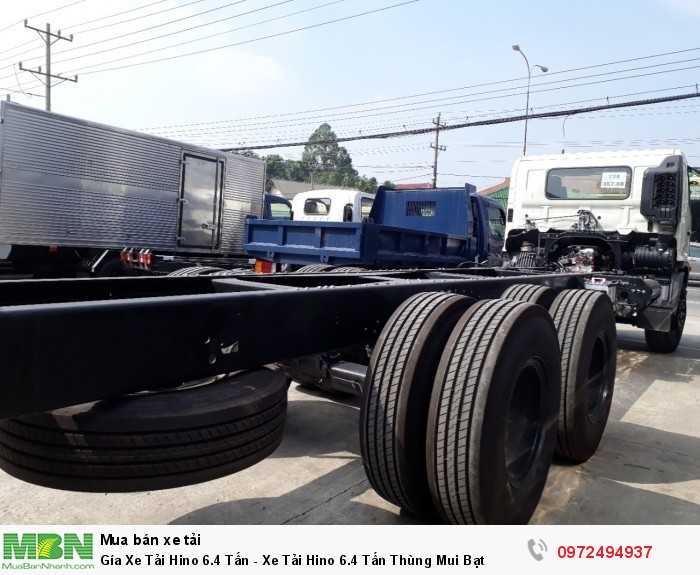 Gía Xe Tải Hino 6.4 Tấn - Xe Tải Hino 6.4 Tấn Thùng Mui Bạt