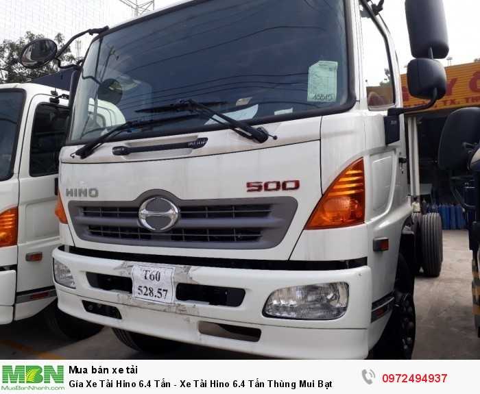 Gía Xe Tải Hino 6.4 Tấn - Xe Tải Hino 6.4 Tấn Thùng Mui Bạt