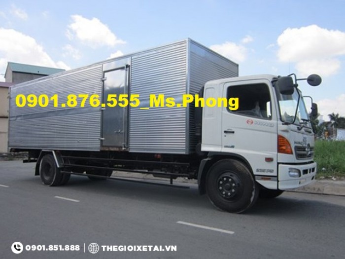 Bán Xe Hino 7T8/7,8T/ 7 Tấn 8/7,8 Tấn Giao Ngay- Xe Hino 7T8- Hỗ Trợ Vay Vốn 90%- Thủ Tục Đơn Giản