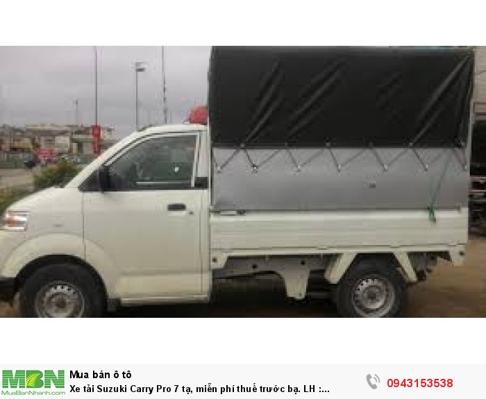Giá xe tải Suzuki Carry Pro - Suzuki 7 tạ, miễn phí thuế trước bạ.