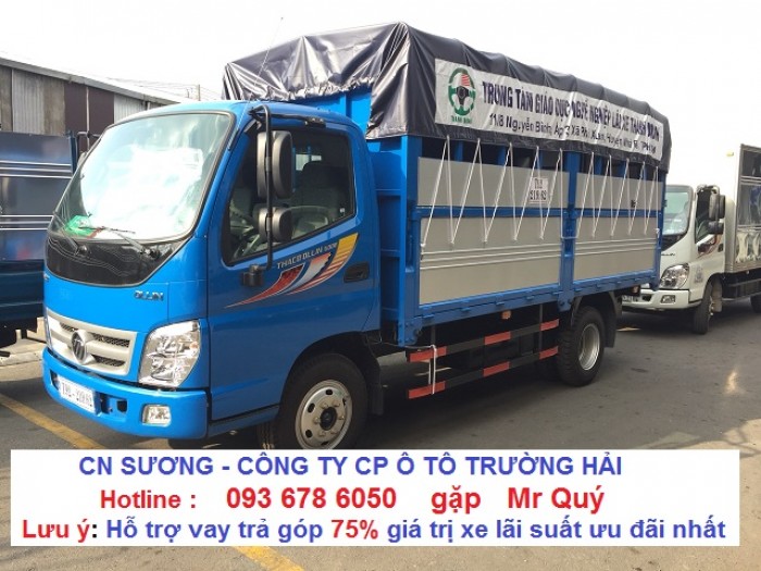 Ollin 500B tải trọng 5 tấn. Xe tải Thaco Ollin 500B mới.