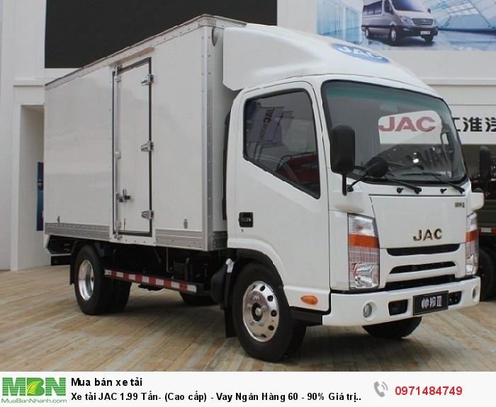 Xe tải JAC 1.99 Tấn- (Cao cấp) - Vay Ngân Hàng 60 - 90% Giá trị xe