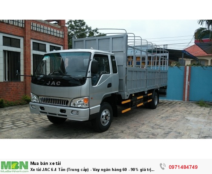 Xe tải JAC 6.4 Tấn (Trung cấp) - Vay ngân hàng 60 - 90% giá trị xe