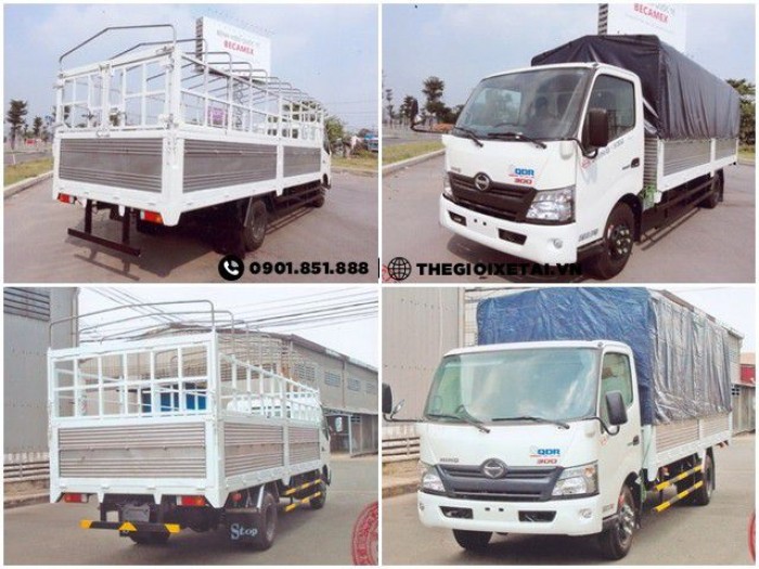 Gía Xe Hino 4T7/ 4 tấn 7/ 4.7T/ 4,7 Tấn- Xe Hino 4T7- Đại Lý Xe Hino Chính Hãng Uy Tín