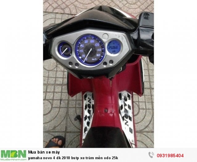 yamaha novo 4 dk 2010 bstp xe trùm mền odo 25k