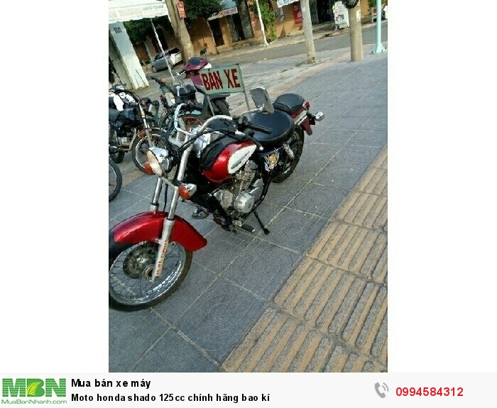 Moto Honda Shado 125cc chính hãng bao kí