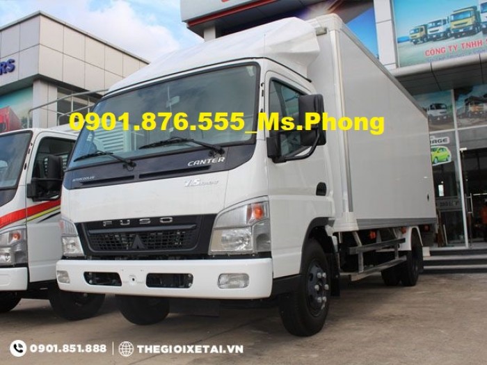 Bán Xe Fuso 4T/ 4 Tấn Trả Góp 90%- Xe Fuso 4T Đời 2017 Giao Ngay- Đại Lý Xe Tải Trả Góp