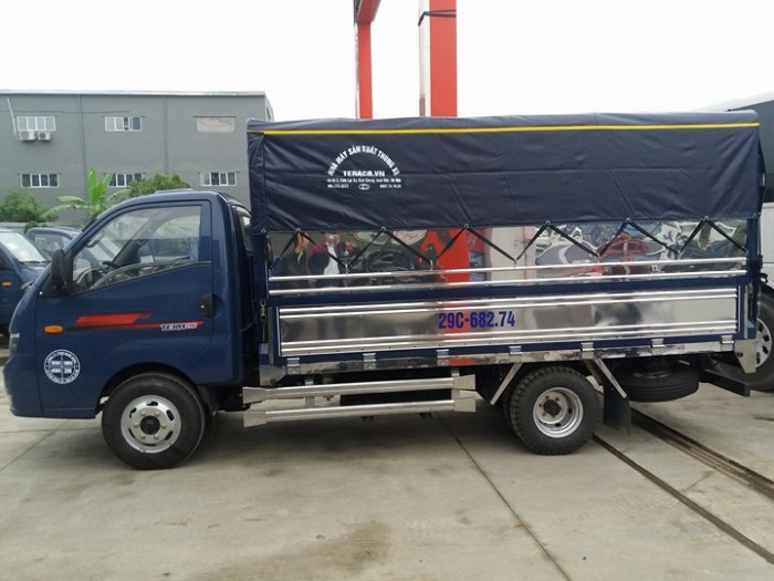Bán xe tải HYUNDAI trả góp 1.9 tấn - 2.4 tấn xe chạy máy thoáng có turbo tăng áp