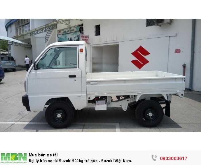 Đại lý bán xe tải Suzuki 500kg trả góp - Suzuki Việt Nam.