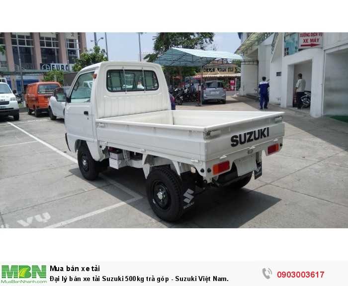 Đại lý bán xe tải Suzuki 500kg trả góp - Suzuki Việt Nam.