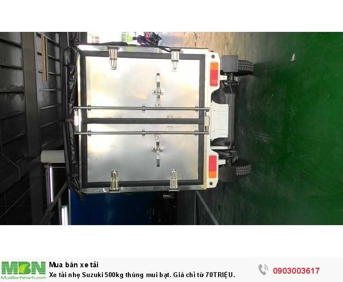 Xe tải nhẹ Suzuki 500kg thùng mui bạt. Giá chỉ từ 70TRIỆU.