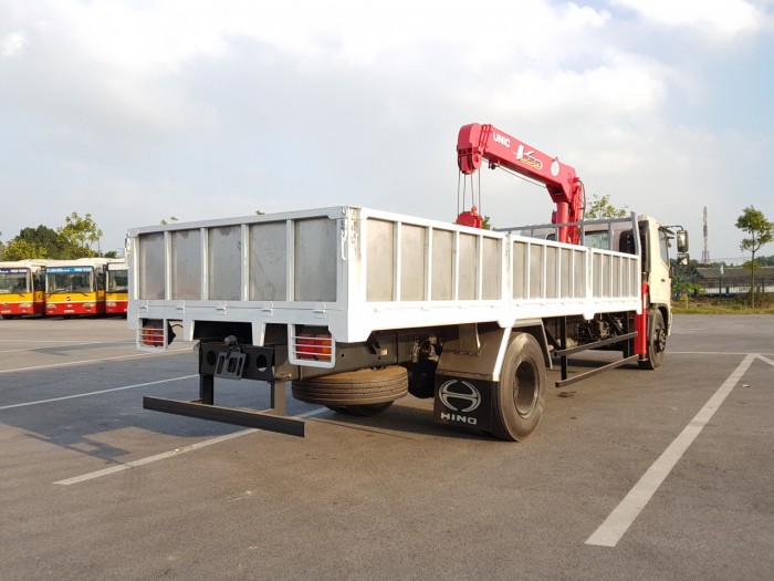 Xe cẩu tự hành 2 chân HiNo FG8JPSB gắn cẩu UNIC 5  tấn 4
