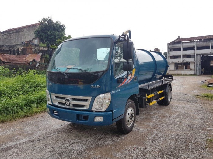 Xe hút chất thải 4 khối thaco