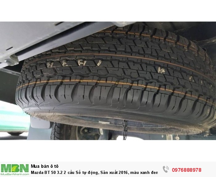 Mazda BT 50 3.2 2 cầu Số tự động, Sản xuất 2016, màu xanh đen