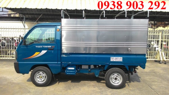 Xe tải Thaco Towner800 thùng mui bạt 900kg, giá tốt nhất,