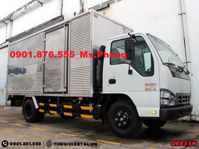 Giá Xe Isuzu 1,9 Tấn/ Xe Isuzu 1T9- Hỗ Trợ Vay 95% Lãi suất Ưu Đãi/ Đại Lý xe tải Miền nam