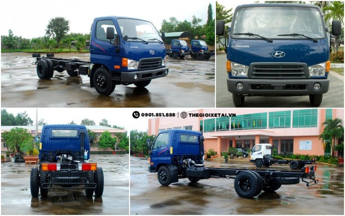 Giá Xe Tải Hyundai 3T5 HD72 Tốt Nhất/Xe Hyundai 3T5 - Bán Trả Góp 90% Lãi Suất Ưu Đãi