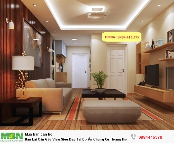 Bán Lại Căn Góc View Siêu Đẹp Tại Dự Án Chung Cư Hoàng Huy Pruksa