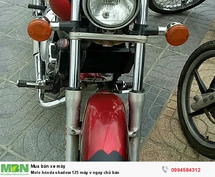 Moto Honda Shadow 125 máy v ngay chủ bán