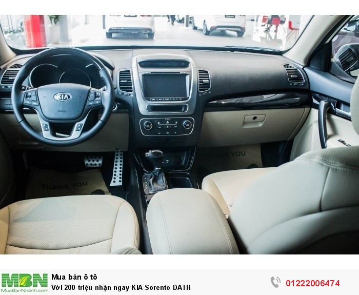 Với 200 triệu sở hữu ngay KIA Sorento DATH