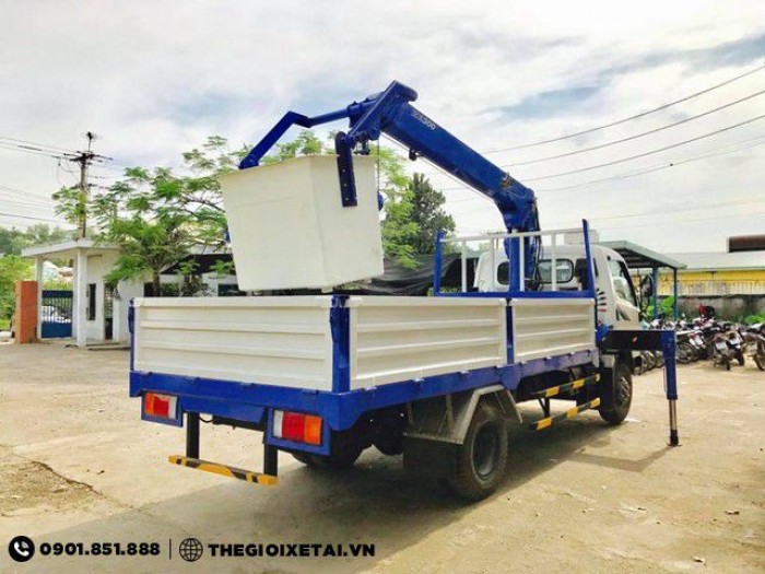 Bán Xe Tải Hyundai HD99, 5T65 Gắn Cẩu Giao Ngay- Hỗ Trợ Vay Vốn 95%, Lãi Suất Ưu Đãi, Đại Lý Xe tải hyundai Lớn Nhất Sài Gòn.