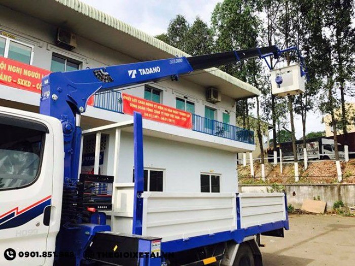 Bán Xe Tải Hyundai HD99, 5T65 Gắn Cẩu Giao Ngay- Hỗ Trợ Vay Vốn 95%, Lãi Suất Ưu Đãi, Đại Lý Xe tải hyundai Lớn Nhất Sài Gòn.